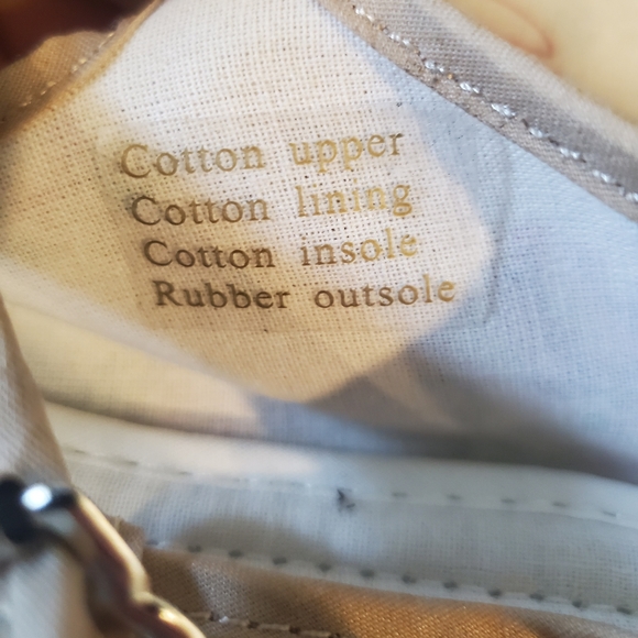 New Flower Print Mary Jane Canvas Cloth Shoes - Picture 3 of 5